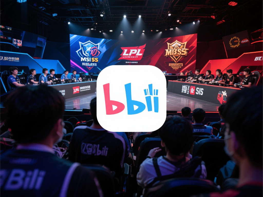 B站以其庞大的用户群体和丰富的电竞内容而闻名，尤其