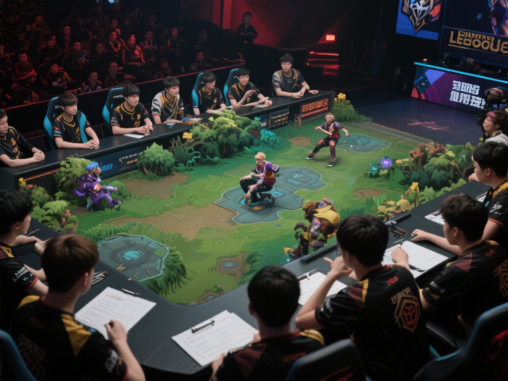 在英雄联盟的比赛中，团队策略往往是决定胜负的关键因